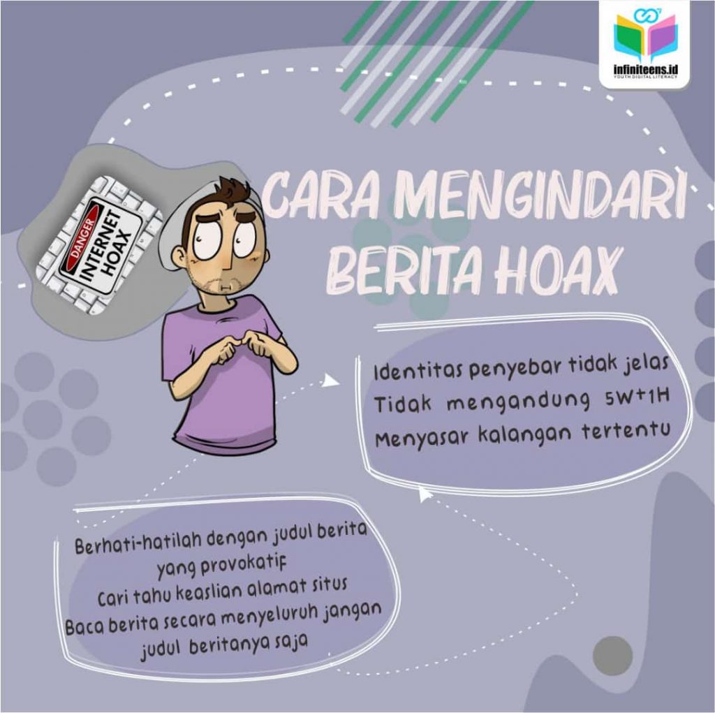 Langkah Kecil Menghindari Berita Hoax | Infiniteens.id